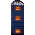 thumbnail image 1 of RedSwing Heated Sleeping Bag for Winter Camping Backpacking, Cold Weather Zero Degree Adults Sleeping Bag with 4lbs Filling, 1 of 6