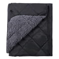 thumbnail image 1 of RedSwing Outdoor Camping Blanket, Waterproof Windproof Sherpa Fleece Blanket, 50 x 59 in, Machine Washable, Black, 1 of 8