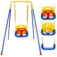 thumbnail image 1 of RedSwing Toddler Single Swing – Portable Indoor & Outdoor Baby Swing Stand with Comfort Seat for Ages 6 Months to 10 Years, 1 of 9