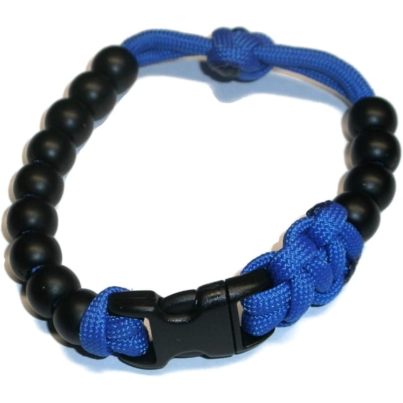 RedVex Pace Counter Bead Bracelet - Choose Your Color and Size (Blue - 9.5-inch)