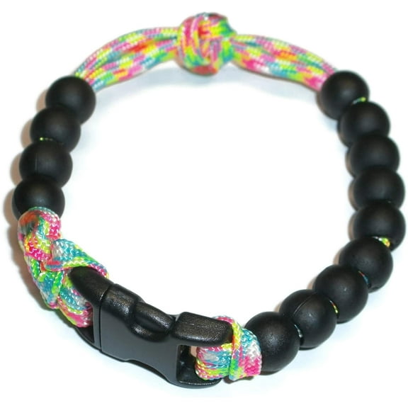 RedVex Pace Counter Bead Bracelet - Choose Your Color and Size (Confetti - 8.5-inch)
