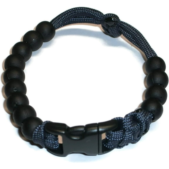 RedVex Pace Counter Bead Bracelet - Choose Your Color and Size (Navy Blue - 10-inch)