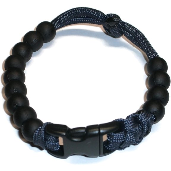 RedVex Pace Counter Bead Bracelet - Choose Your Color and Size (Navy Blue - 9-inch)