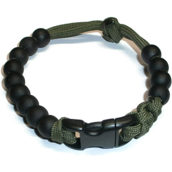 RedVex Pace Counter Bead Bracelet - Choose Your Color and Size (OD Green - 8.5-inch)