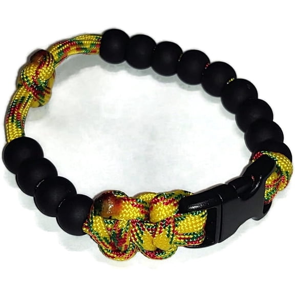 RedVex Pace Counter Bead Bracelet - Choose Your Color and Size (Vietnam - 8.5-inch)