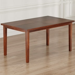 KB D511-T 30 x 39 x 71 in. Wood Modern Rectangular Dinette Dining Room ...
