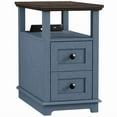 thumbnail image 1 of Redayfur Modern Side Table with 2 Drawers Bedroom Nightstand End Table with Storage for Living Room and Home Office, 1 of 8