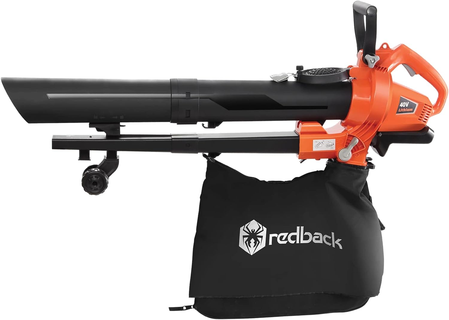 Redback Leaf Blower Vacuum Battery Powered Blower for Cleaning Up Small