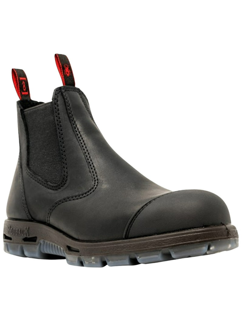 Redback Boots Easy Escape HD Black Scuff Cap Steel Toe (8.5 