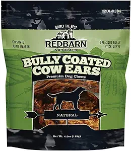 Redbarn Bully Coated Cow Ears