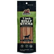 Redbarn Naturals 7" Bully Stick Dog Treat, 3 Ct
