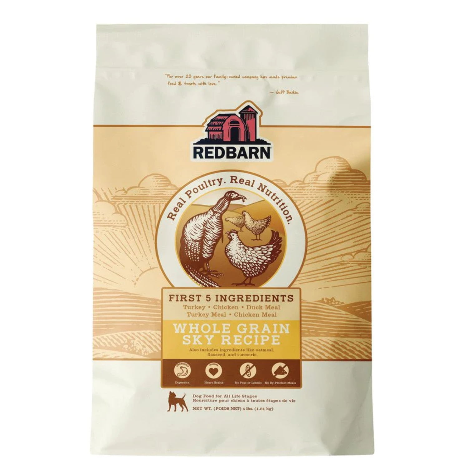 Redbarn Pet Products Whole Grain Dry Dog Food