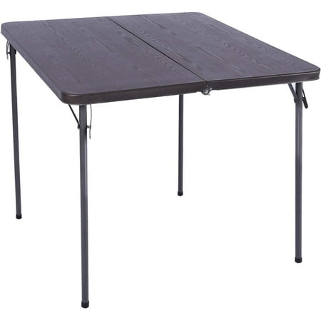 Redcamp Foldable Square Card Table 34 Inches with Resin Top, Lightweight & Portable for Indoor Outdoor Use