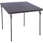 Redcamp Foldable Square Card Table 34 Inches with Resin Top, Lightweight & Portable for Indoor Outdoor Use