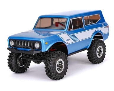 Redcat Ascent-18 International Scout II - 1/18 Scale Brushed Electric Rock Crawler - Blue