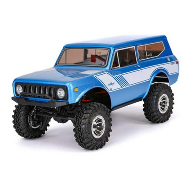 Redcat Ascent-18 1:18 Scale Rock Crawler - Blue RC Truck With 2S LiPo