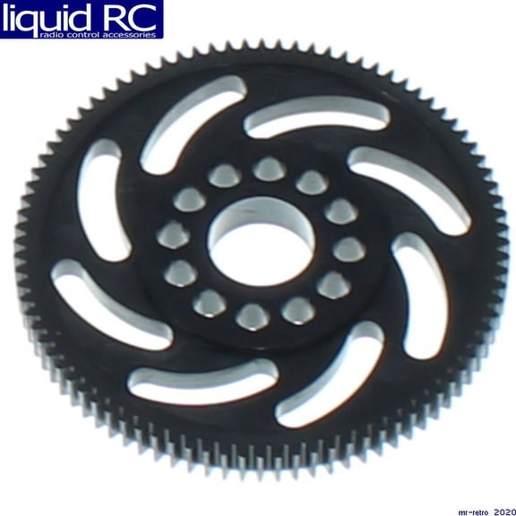 Redcat Racing 88T Teeth Spur Gear 48P Pitch Precision Molded Black (RER15044)