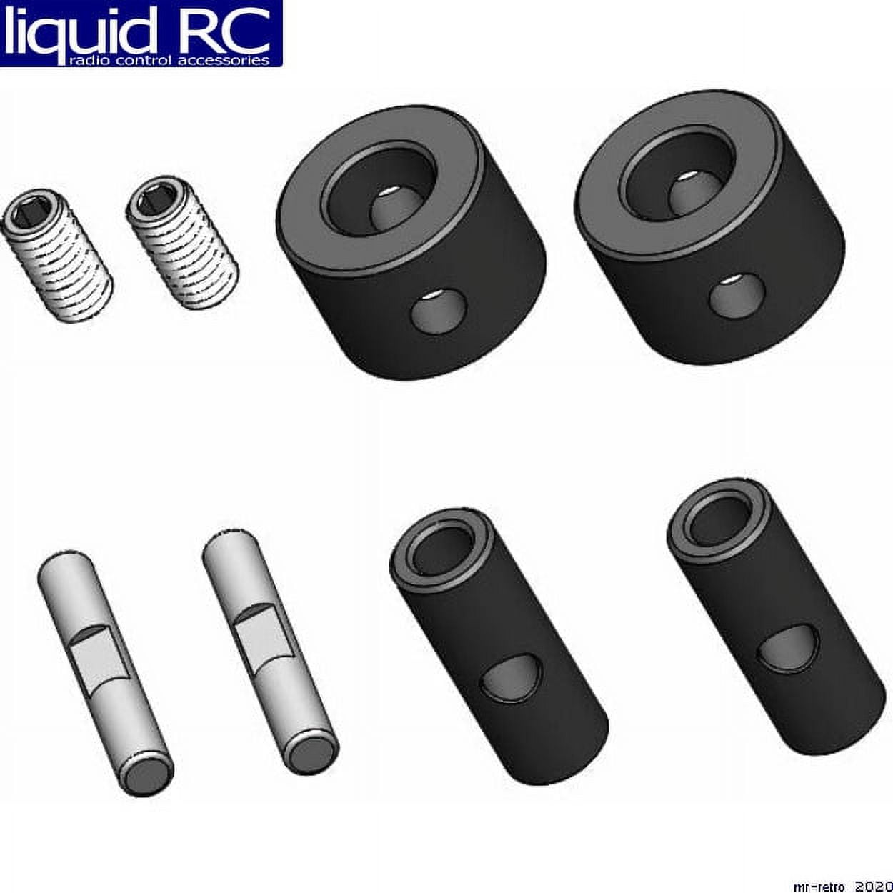 Redcat Racing 21669 Universal Axle Rebuild Kit (1set) - Walmart.com