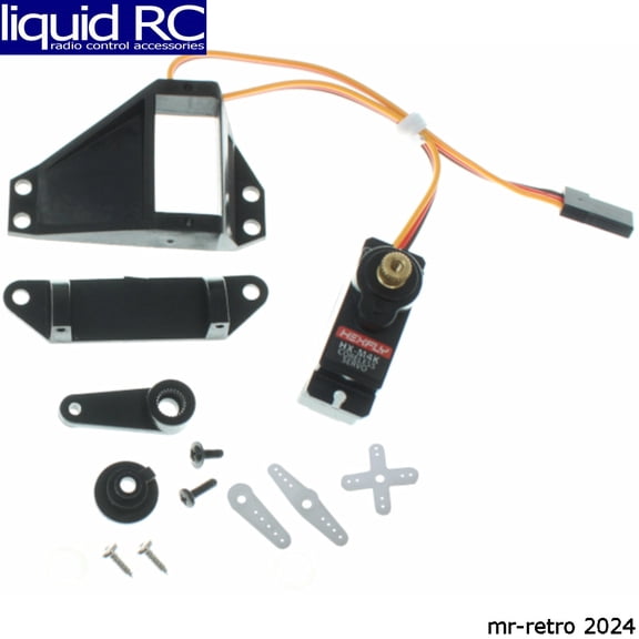 Redcat Racing RER21791 HX-M4K 4kg Coreless Metal Gear Micro Servo Plastic Mounts