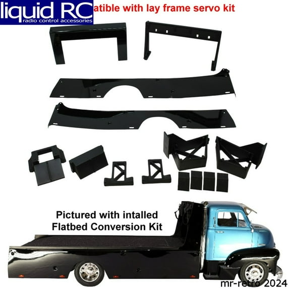 Redcat Racing 24304 Flatbed Conversion Kit for COE Hauler (1set)