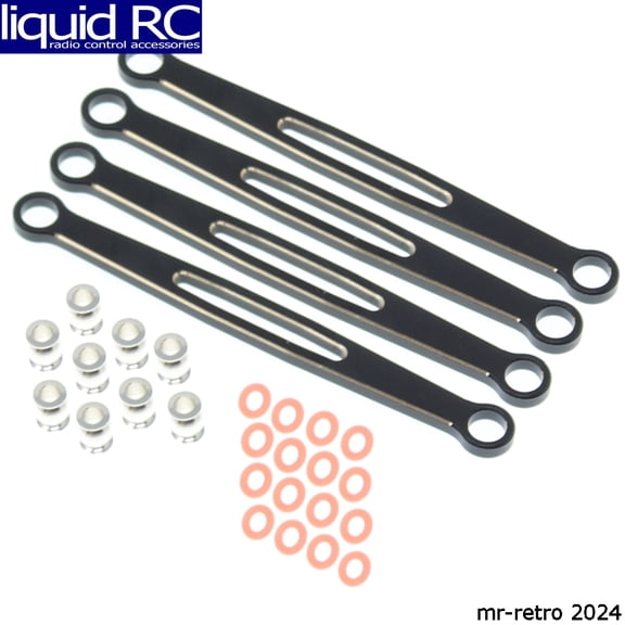 Redcat Racing 30282 Rear Links (Brass)(Black)(4 pieces)