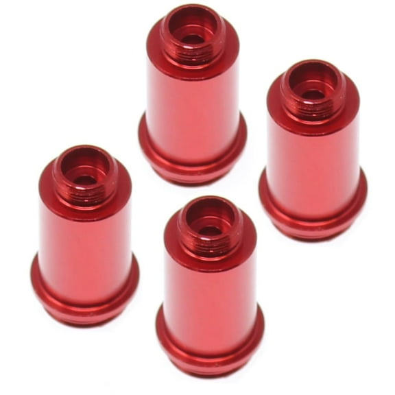 Redcat Racing 30381 Shock Bodies (Aluminum)(Red)(4 pieces)