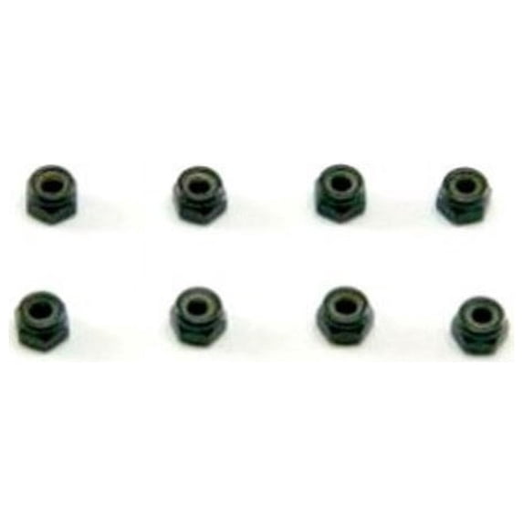 Redcat Racing Part 02055 Nylon Lock Nut M4 8 Pieces Lightning Volcano Tornado Monsoon
