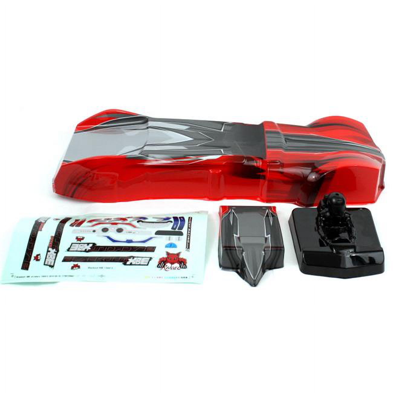 Redcat Racing BS218-009R Blackout XBE Red Body