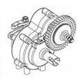 thumbnail image 1 of Redcat Racing BS801-012 Complete Gearbox Unit with Caldera 3.0/Earthquake 3.0/Earthquake 3.5, 1 of 2