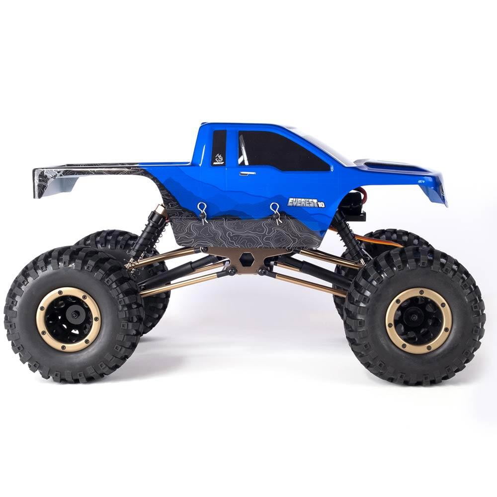 Redcat Racing Everest 10 1:10 Scale Rock Crawler Electric Brushed RC Truck, Blue
