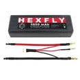 thumbnail image 1 of redcat racing hx-580030c-nocon 5800 lipo battery - 7.4v 2s 30c with no connector, 1 of 2