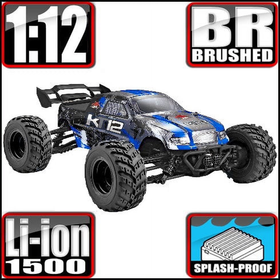 Redcat Racing KT12-BLUE 1:12 Monster Truck Blue - Walmart.com