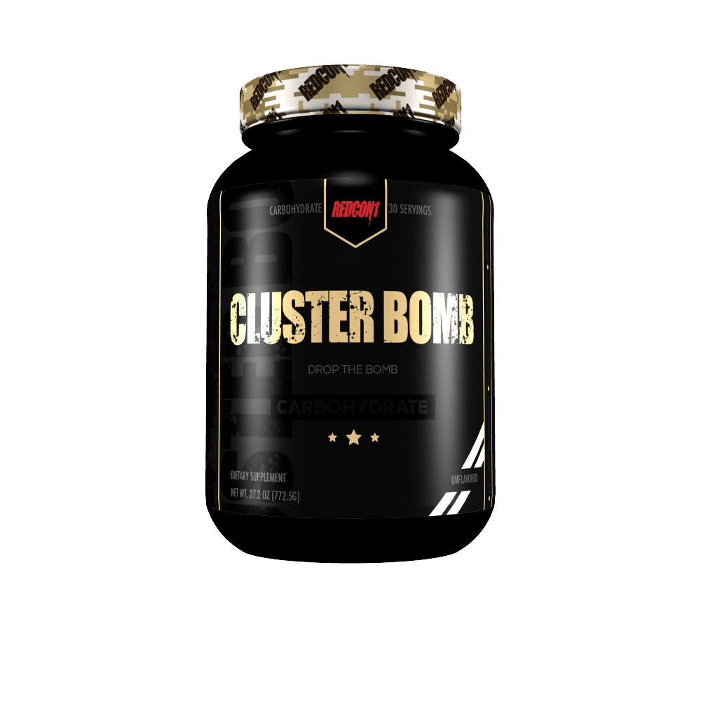 Redcon1, Cluster Bomb, Intra/Post Workout Carbs, Unflavored, Powder, 30 Servings