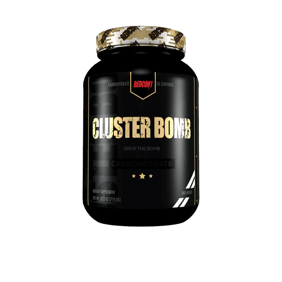 Redcon1, Cluster Bomb, Intra/Post Workout Carbs, Unflavored, Powder, 30 Servings
