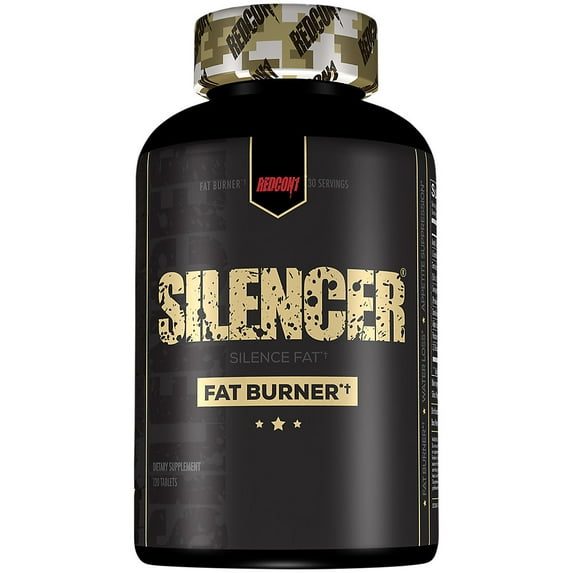 Redcon1 Silencer Fat Burner Support, Stimulant-Free, 120 Tablets