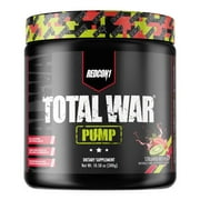 Redcon1 Total War Pump Non Stim Pre Workout 30 Servings, Strawberry Kiwi