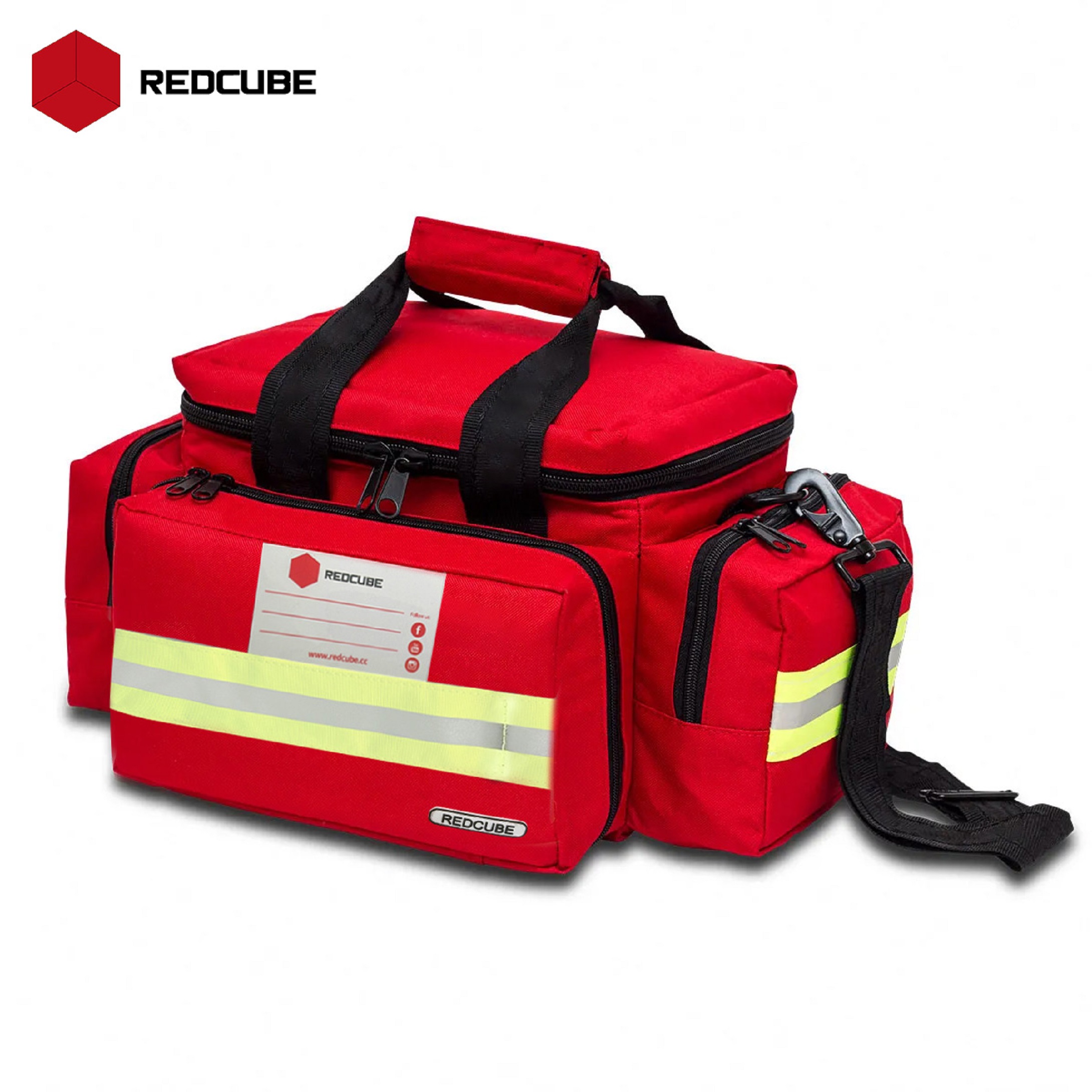 Redcube Emergency Bag Empty First Aid Bags for Trauma, Professional