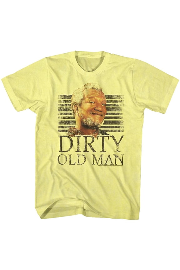 Redd Foxx Dirty Yellow Adult T-Shirt S