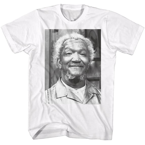 Redd Foxx Resolution White Adult T-Shirt M