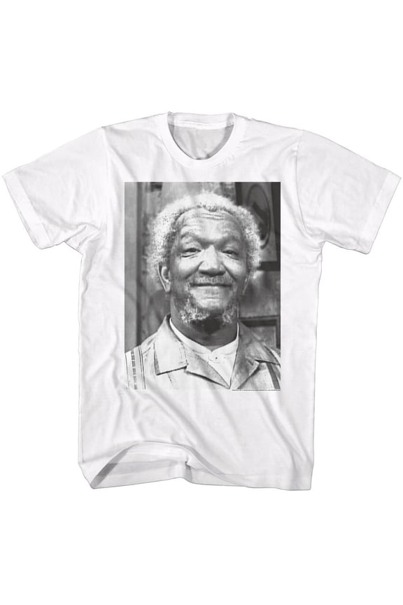 Redd Foxx Resolution White Adult T-Shirt M