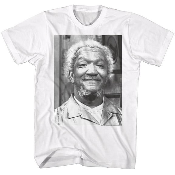 Redd Foxx Resolution White Adult T-Shirt