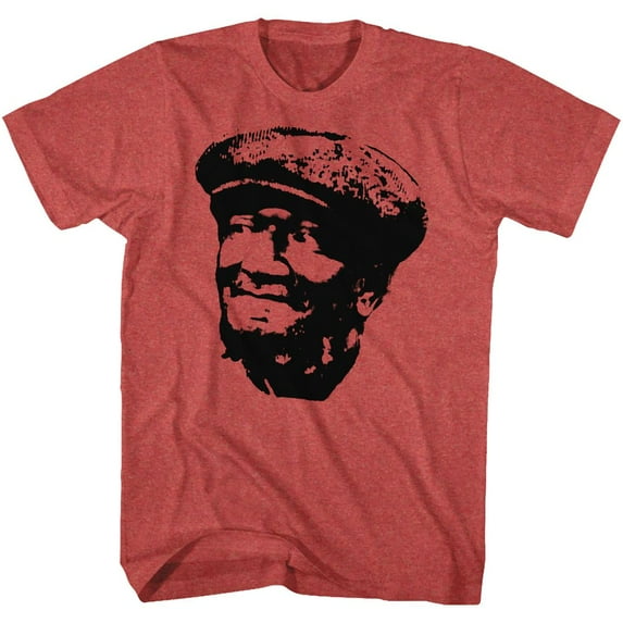 Redd Foxx Revolution Red Heather Adult T-Shirt