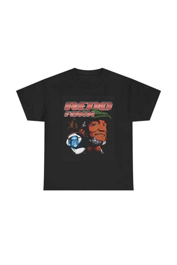 Redd Foxx Vintage Comedy Legend Retro Tribute Graphic Unisex T-Shirt, up to size 5XL