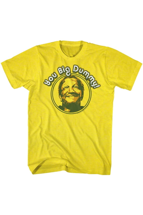 Redd Foxx Vintage Dummy Yellow Adult T-Shirt S