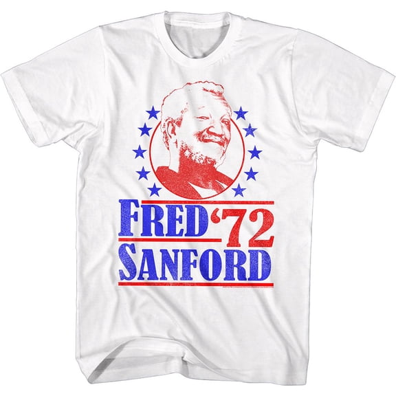 Redd Foxx Vote For Fred White Adult T-Shirt Xl