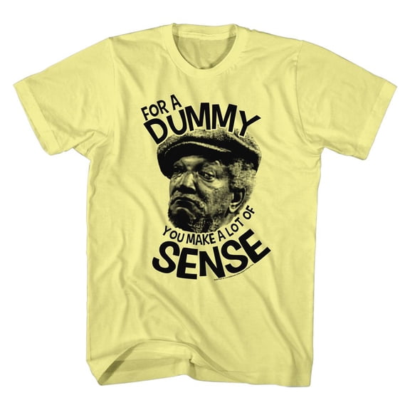 Redd Foxx You Smart Yellow Heather Adult T-Shirt Xl