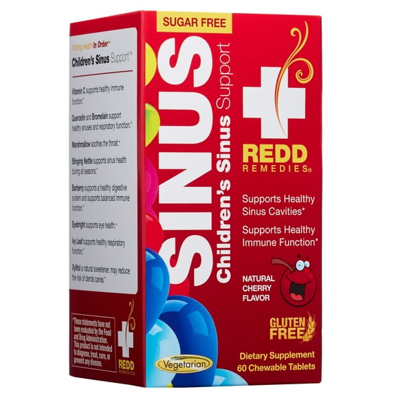 Redd Remedies Children's Sinus Support 60 Chewable