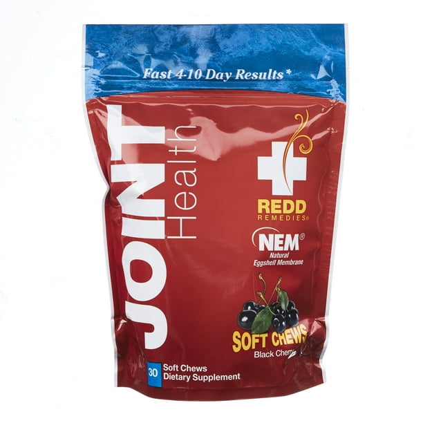 Redd Remedies Joint Health Original Black Cherry 30 Soft Chews