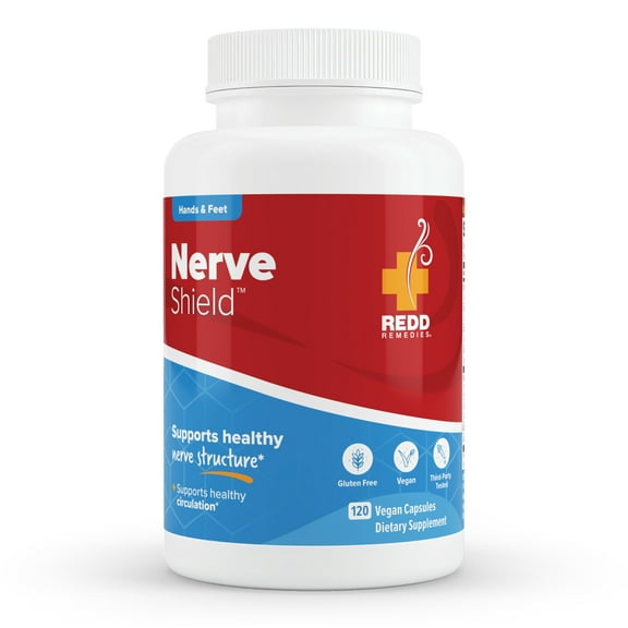 Redd Remedies, Nerve Shield, Supports Healthy Nerve Structure, 120 Tablets