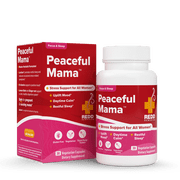 Redd Remedies, Peaceful Mama, Support a Calm and Healthy Digestive System, Lemon Balm and Ginger Root, 30 Vegetarian Capsules